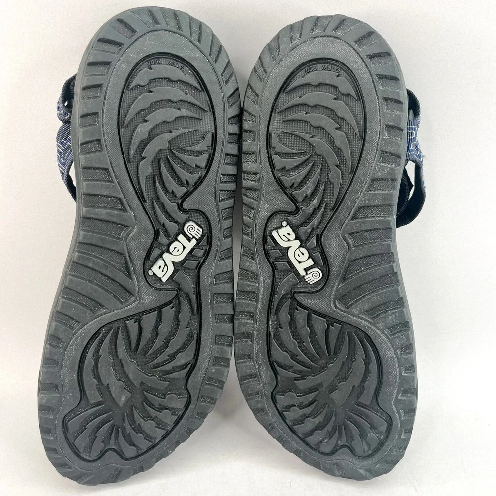 Teva Mens 11 Hurricane Sandals Shoes Navy Aztec Hiking Outdoor Strappy‎ Water